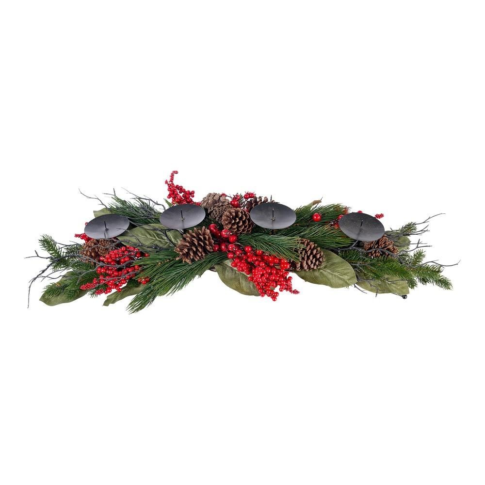 PORTACANDELA ADDOBBATO CM.84x25x20